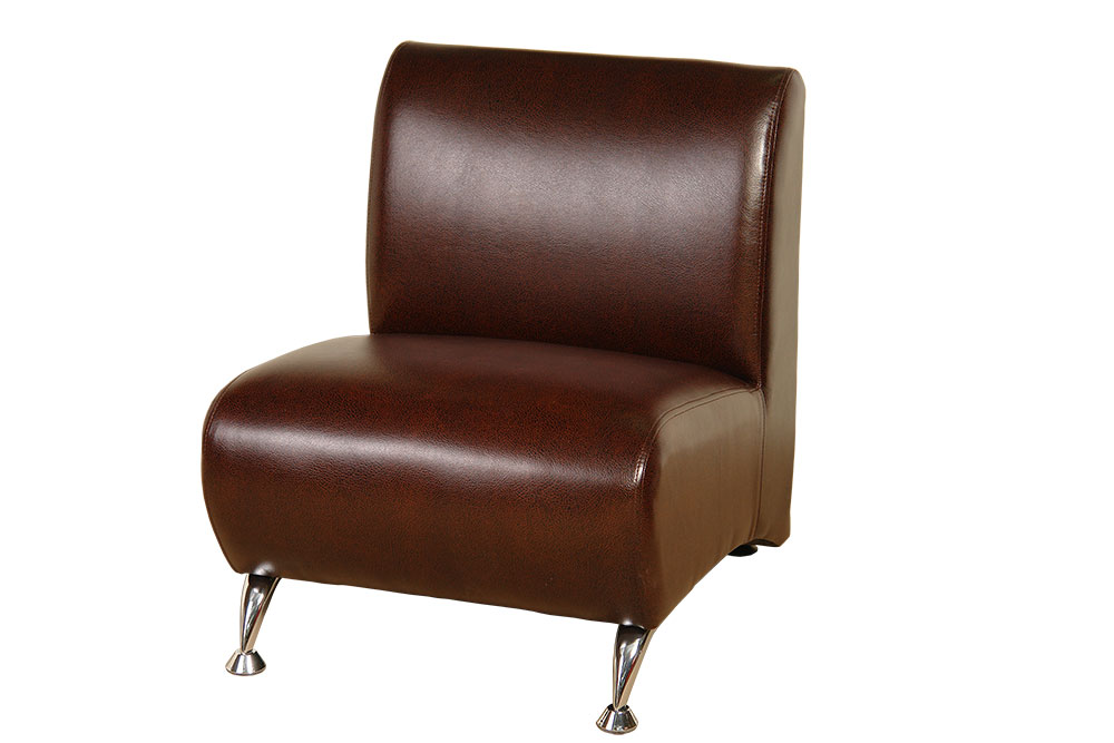 Диван ПРЕМ'ЄРА МЕТРО, одинарний, коричневий